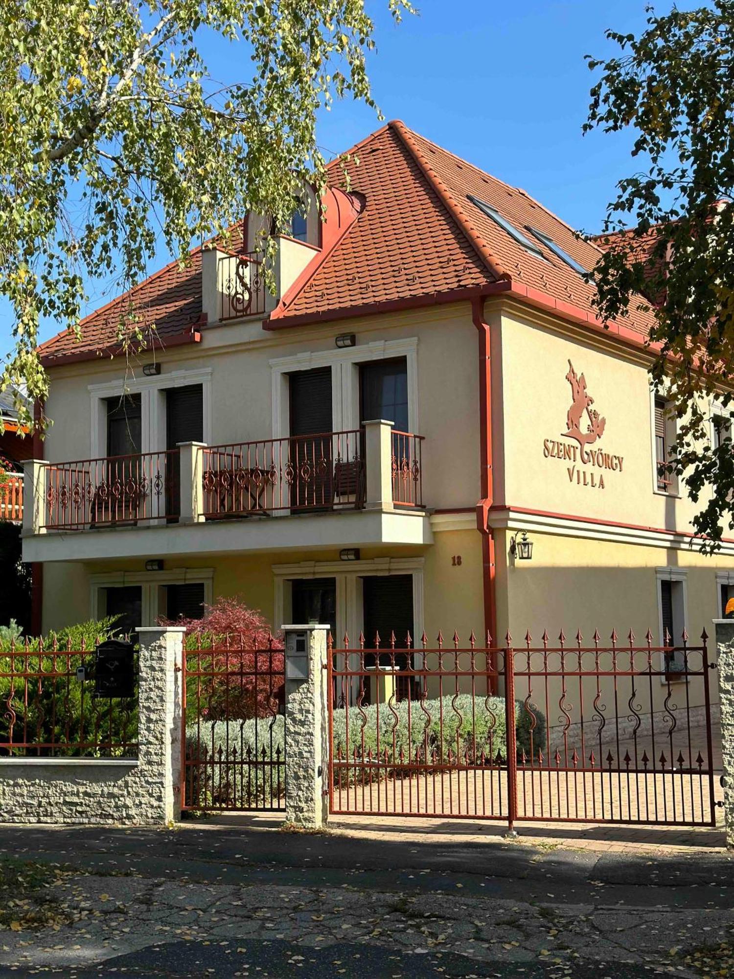 Szent Gyoergy Villa Apartmanhaz Héviz Zewnętrze zdjęcie